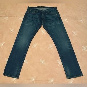 Polo Ralph Lauren slim straight varick blue washed denim Jeans